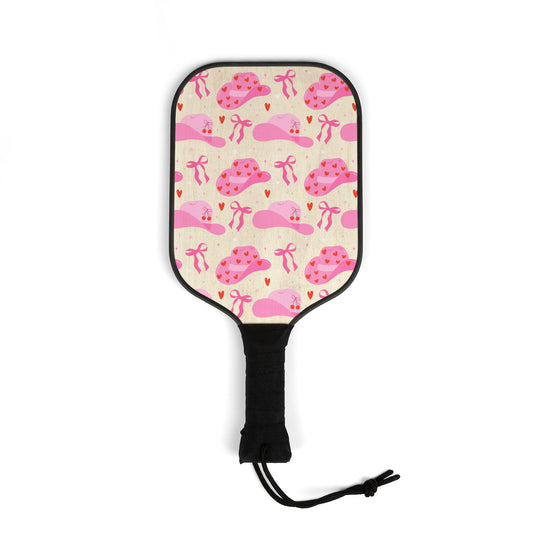 Pickleball Paddle Set - Pink Rodeo, Last Rodeo, Bachelorette Pickleball Paddle, Wedding Pickleball, Cute