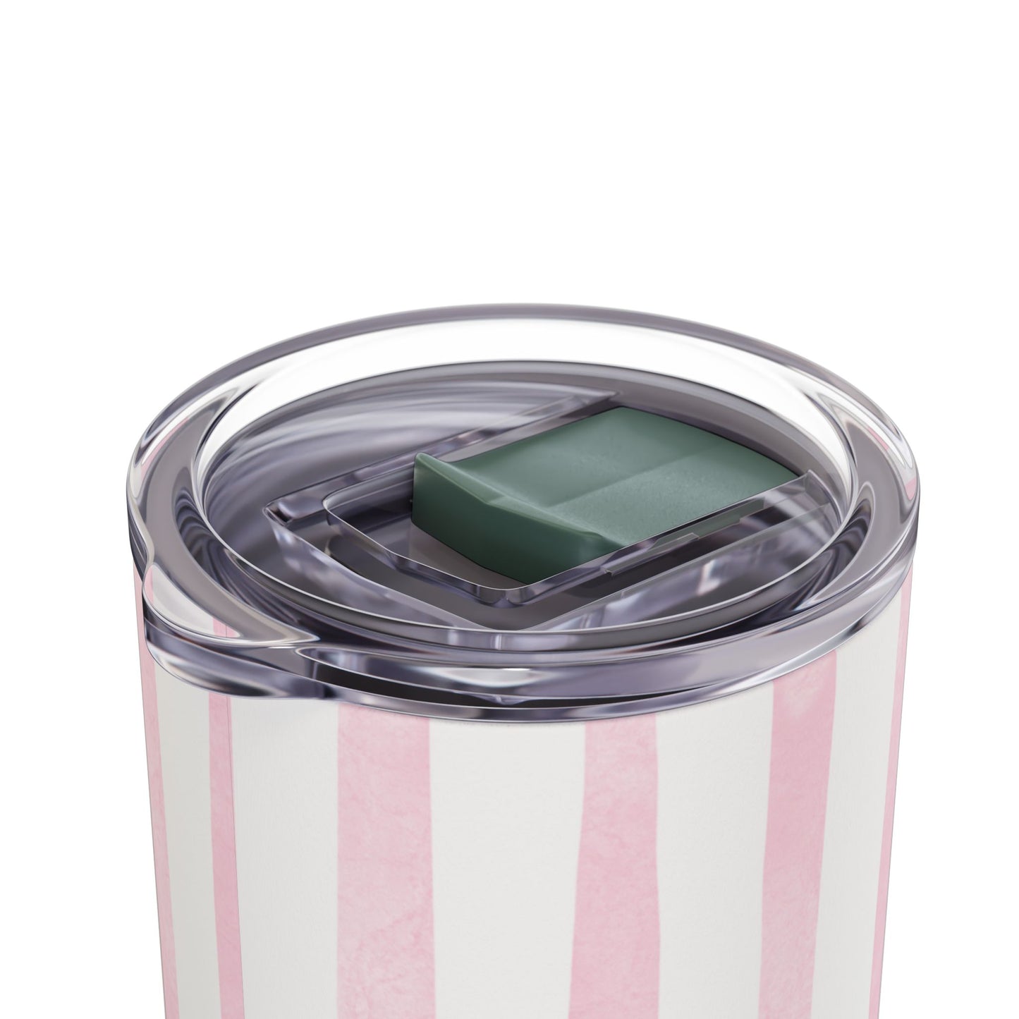 Pink Striped Tumbler, Reusable Water Bottle, Gift for Her, Bridal Party Gift, Summer Sipping, Pickleball Bachelorette