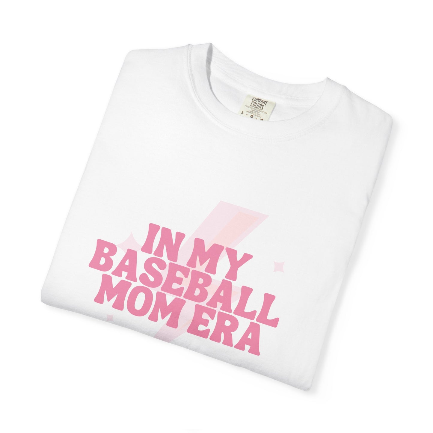 In My Baseball Era | Comfort Colors | Baseball Moms Tee | Spring Baseball Tee For Moms I Retro