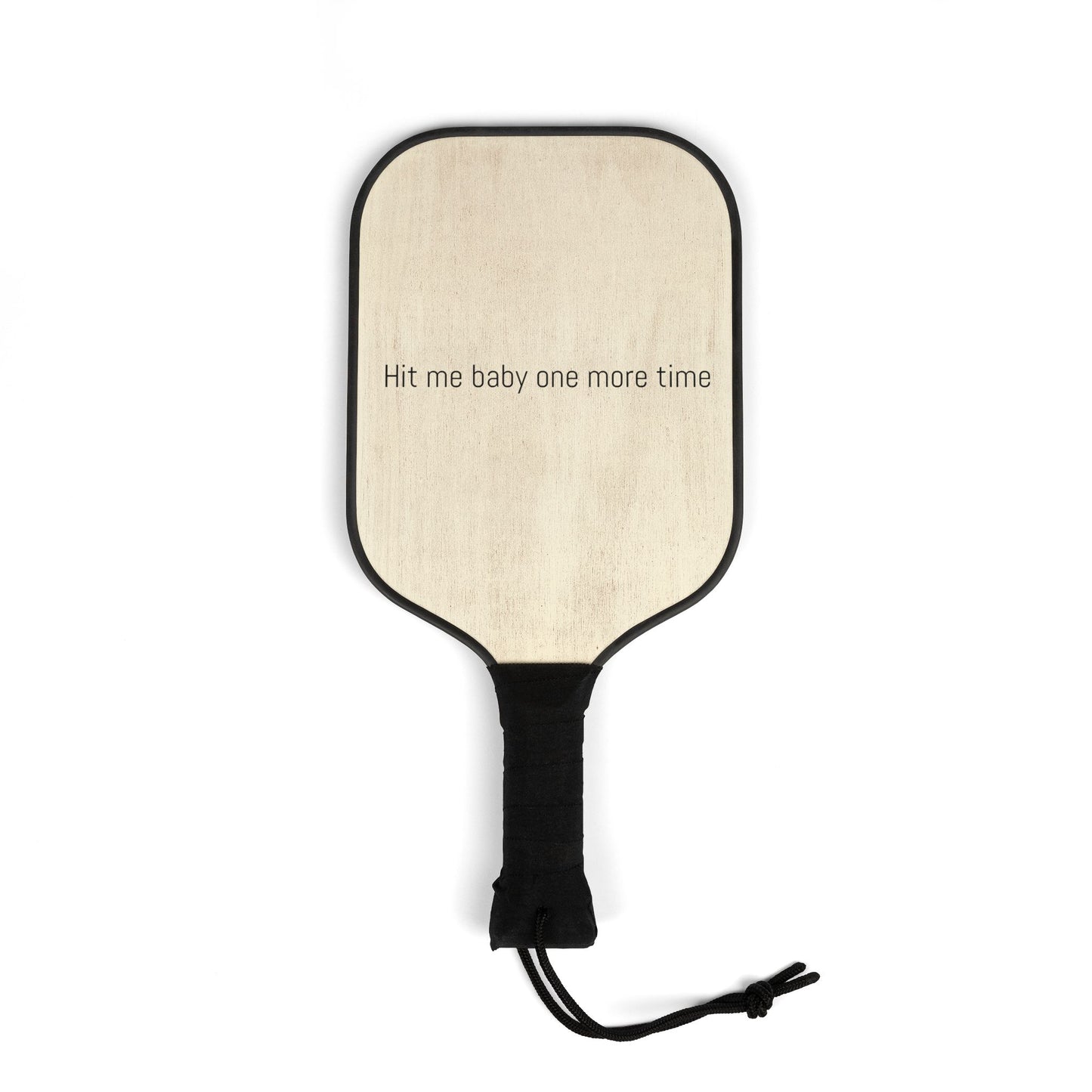Pickleball Paddle Set - Hit Me Baby One More Time, Simple, Womens Pickleball Paddle, Bride Pickleball, Wedding