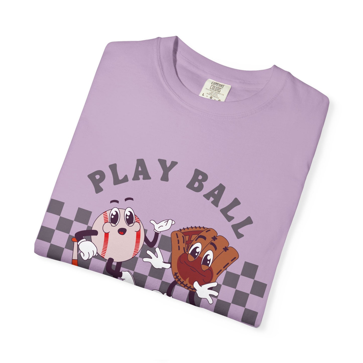 Comfort Colors® Play Ball, Baseball Retro Tee, Baseball Mom Shirt, Gameday Shirt, Baseball Season Shirt