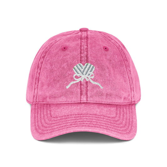 Embroidered Pink Hat, Pickleball Hat, Pickleball Bachelorette, Pickleball Friend Gift, Gift For Her