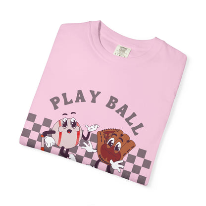 Comfort Colors® Play Ball, Baseball Retro Tee, Baseball Mom Shirt, Gameday Shirt, Baseball Season Shirt
