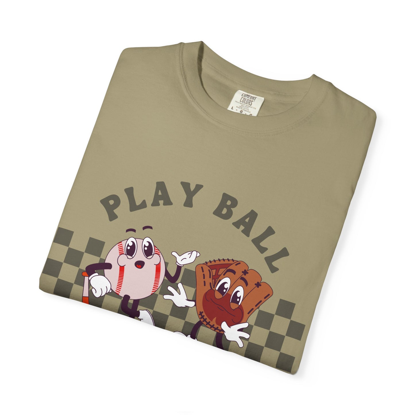 Comfort Colors® Play Ball, Baseball Retro Tee, Baseball Mom Shirt, Gameday Shirt, Baseball Season Shirt