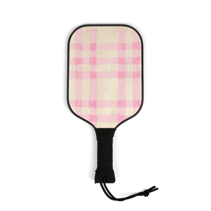 Pickleball Paddle Set - Pink Plaid, Pink Gingham, Womens Pickleball Paddle, Girls Pickleball, Cute