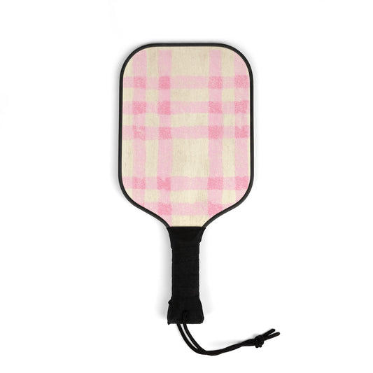 Pickleball Paddle Set - Pink Plaid, Pink Gingham, Womens Pickleball Paddle, Girls Pickleball, Cute