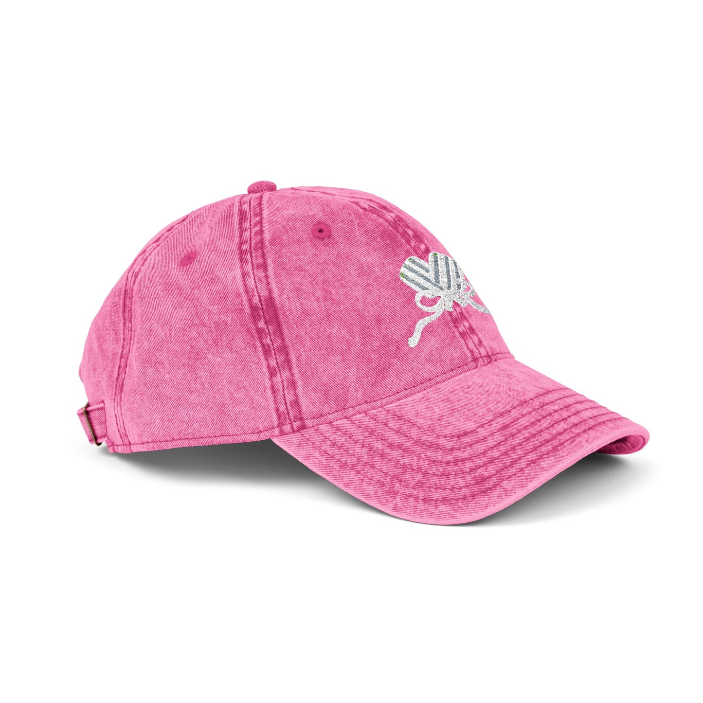 Embroidered Pink Hat, Pickleball Hat, Pickleball Bachelorette, Pickleball Friend Gift, Gift For Her