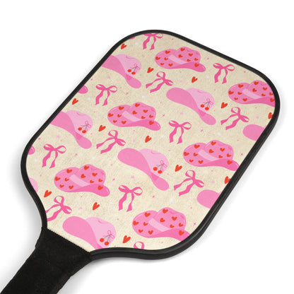 Pickleball Paddle Set - Pink Rodeo, Last Rodeo, Bachelorette Pickleball Paddle, Wedding Pickleball, Cute