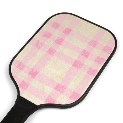 Pickleball Paddle Set - Pink Plaid, Pink Gingham, Womens Pickleball Paddle, Girls Pickleball, Cute