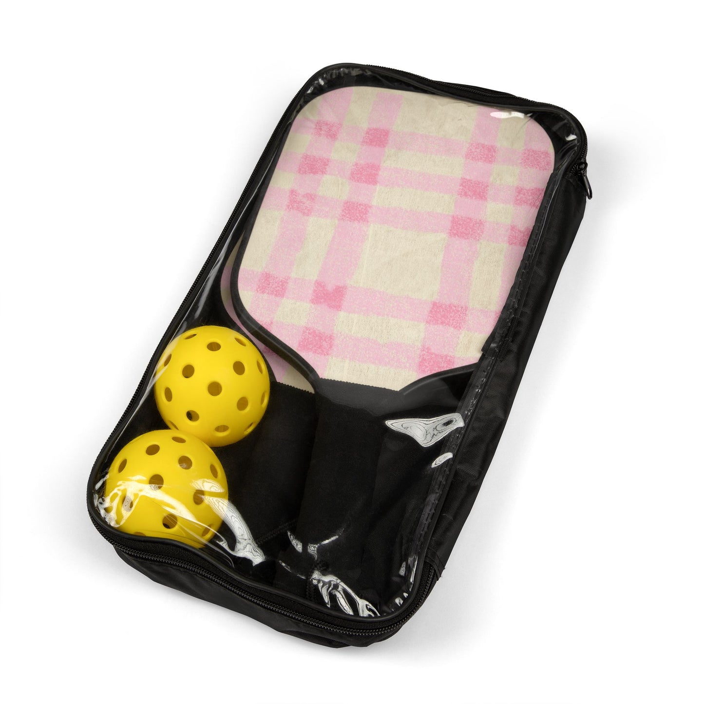 Pickleball Paddle Set - Pink Plaid, Pink Gingham, Womens Pickleball Paddle, Girls Pickleball, Cute