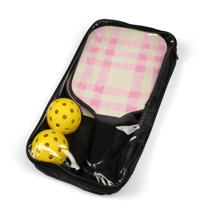 Pickleball Paddle Set - Pink Plaid, Pink Gingham, Womens Pickleball Paddle, Girls Pickleball, Cute