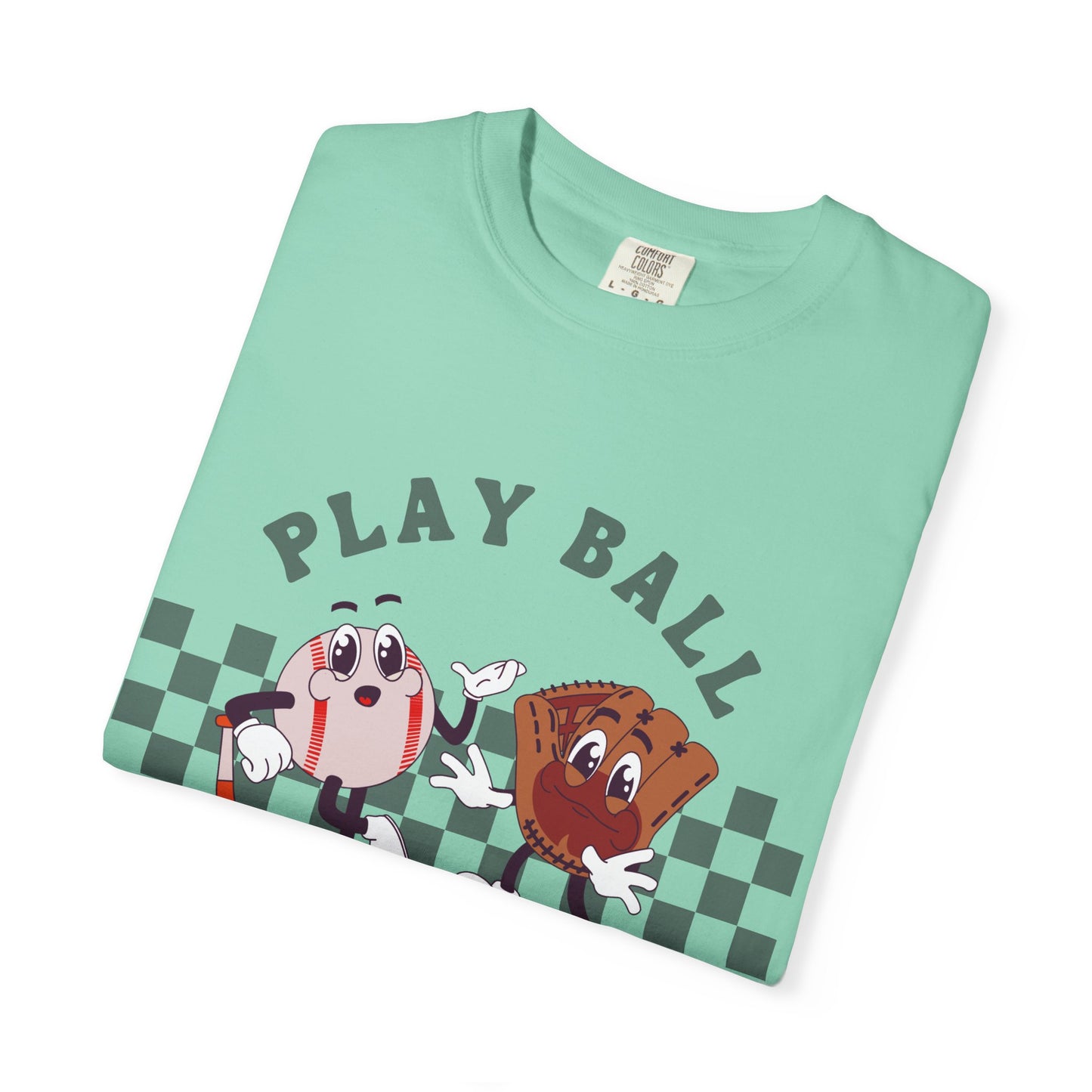 Comfort Colors® Play Ball, Baseball Retro Tee, Baseball Mom Shirt, Gameday Shirt, Baseball Season Shirt