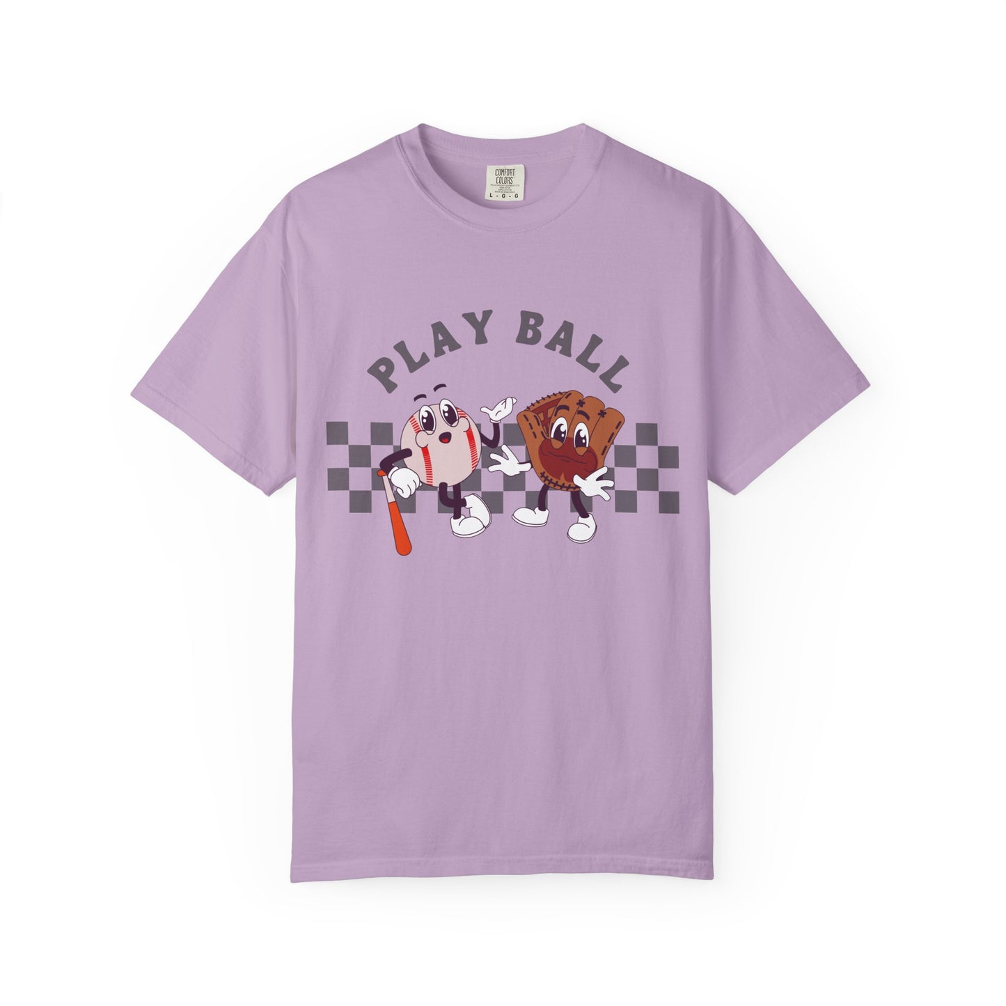 Comfort Colors® Play Ball, Baseball Retro Tee, Baseball Mom Shirt, Gameday Shirt, Baseball Season Shirt