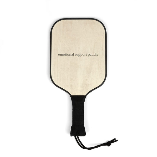 Pickleball Paddle Set - Emotional Support Paddle, Simple, Womens Pickleball Paddle, Girls Pickleball, Funny
