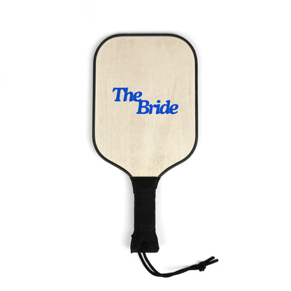 Pickleball Paddle Set - THE BRIDE, Simple, Bachelorette Party Gift, Girls Bachelorette, Bridesmaid Gift, Pickleball Kit