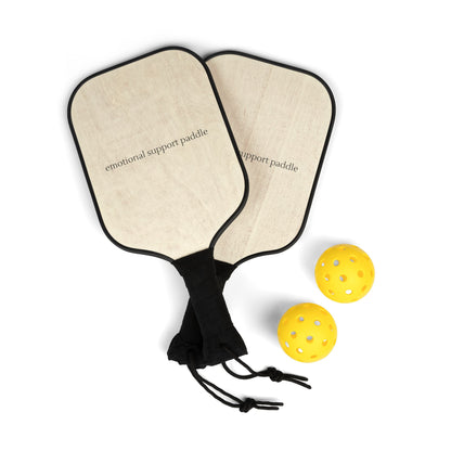 Pickleball Paddle Set - Emotional Support Paddle, Simple, Womens Pickleball Paddle, Girls Pickleball, Funny